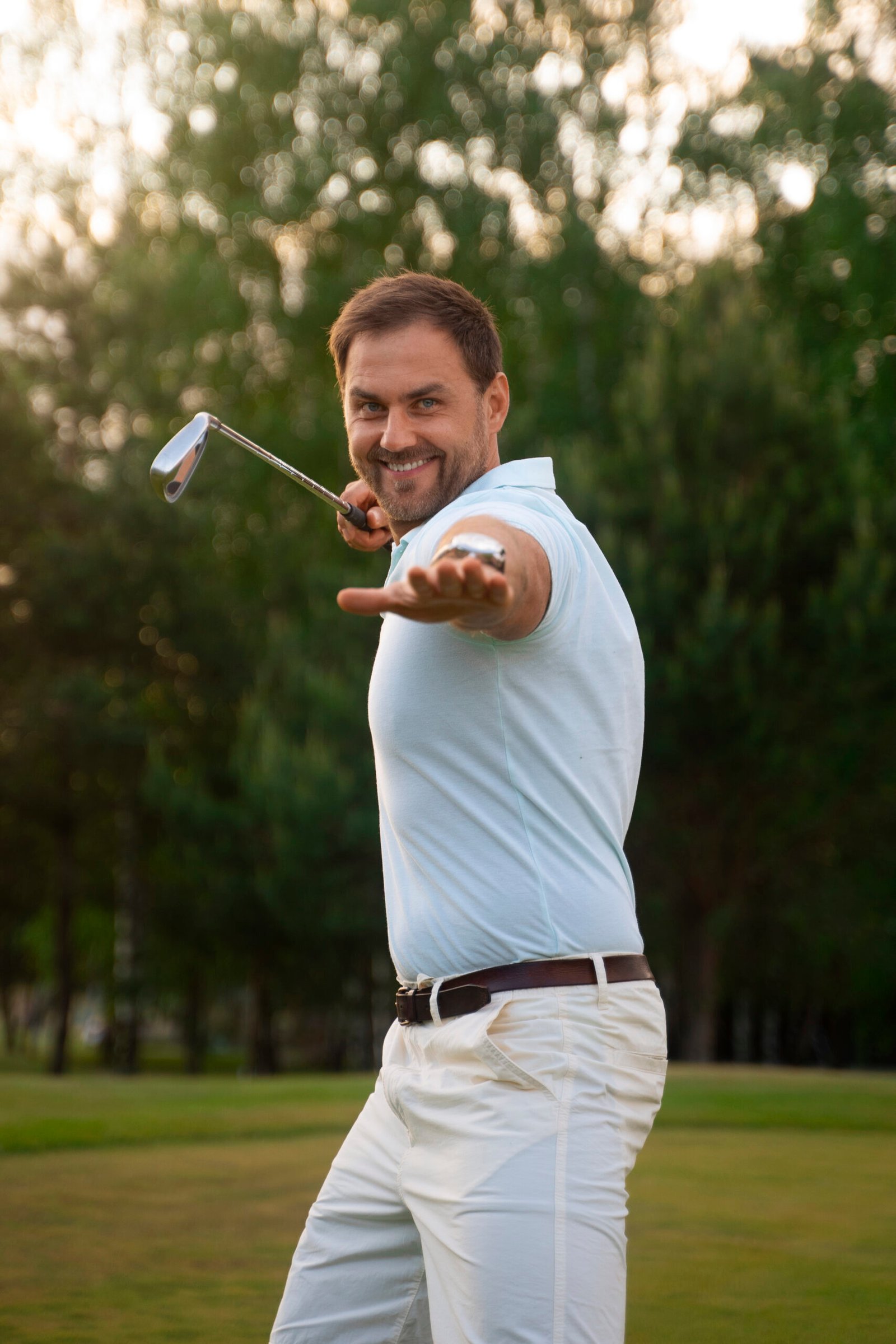 scene-with-man-golf-course
